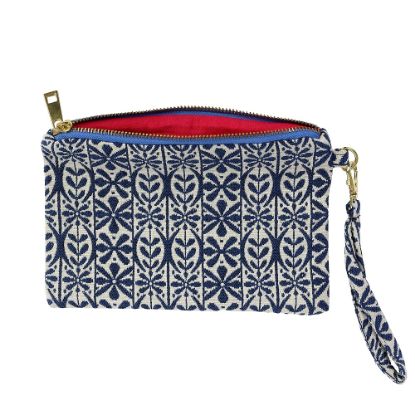 Immagine di Pochette Artebene Ikat Blue