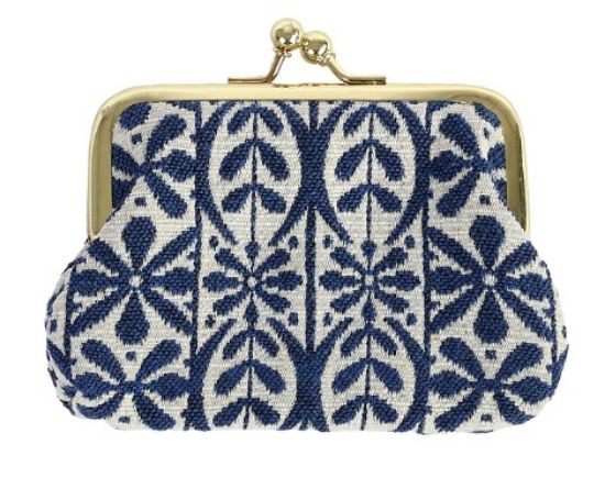 Immagine di Portamonete Artebene  Ikat Blu