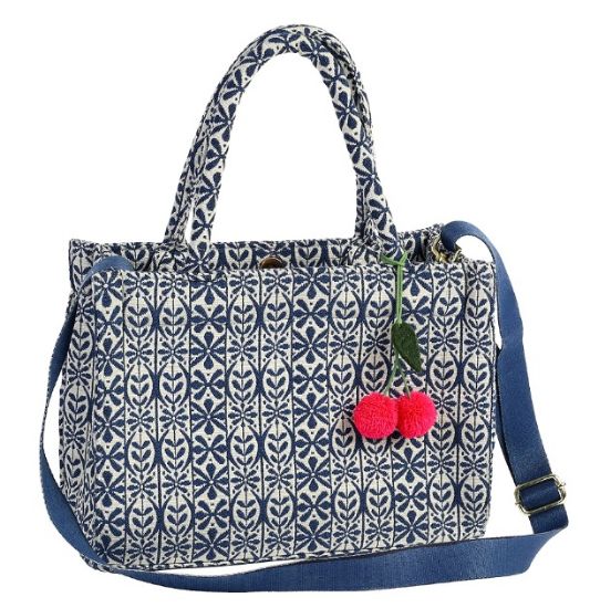 Immagine di Borsa Artebene Ikat blu