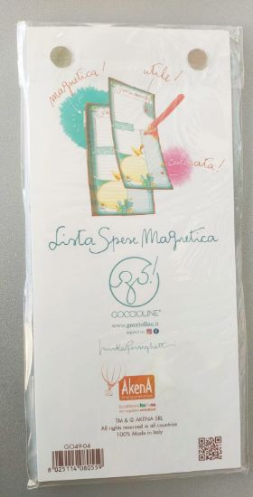 Immagine di Lista della spesa Goccioline