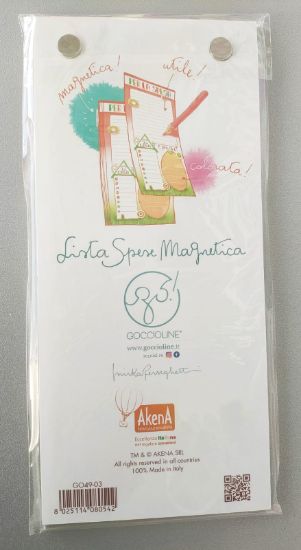 Immagine di Lista della spesa Goccioline