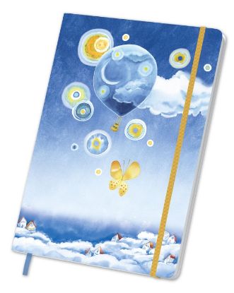Immagine di Taccuino A5 goccioline Cielo Blu