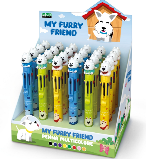 Immagine di Penna Multicolor  Furry  Friend Lebez