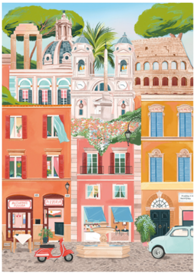 Immagine di Puzzle Pieces and peace Rome
