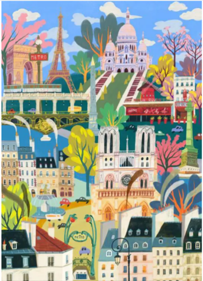 Immagine di Puzzle Pieces and Peace Paris Mon Amour