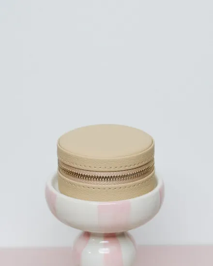 Immagine di Portagioie Yvonne Maison Scarlett Beige similpelle