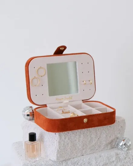 Immagine di Portagioie Brigitte Maison Scarlett cammello