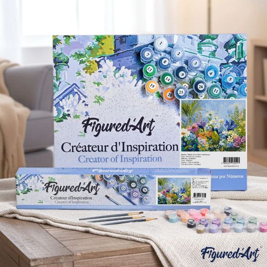 Immagine di Figured'art Champ de Fleurscolorees
