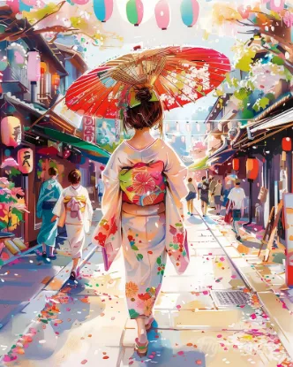 Immagine di Figured'art Femme en Yukata