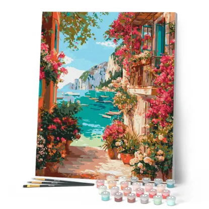 Immagine di Figured'art Vue sur la Riviera ITalienne